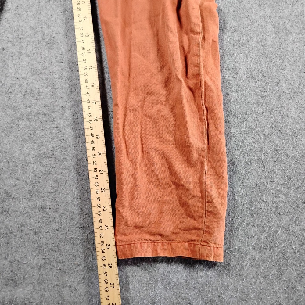 Outerknown S SEA Suit Jumpsuit Womens Orange Rust Utility Coveralls - Picture 7 of 10